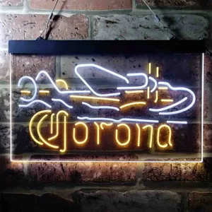Corona Extra Seaplane 2 Neon-Like LED Sign