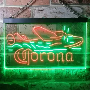 Corona Extra - Seaplane Neon-Like LED Sign