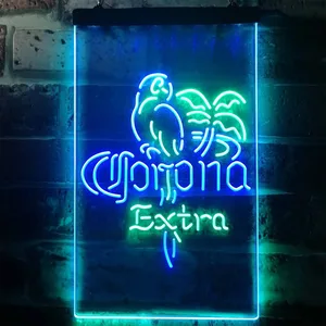 Corona Extra - Tropical Parrot 1 Neon-Like LED Sign