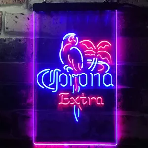 Corona Extra - Tropical Parrot 1 Neon-Like LED Sign
