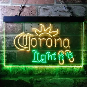Corona Light Flip Flops Neon-Like LED Sign