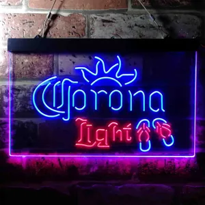 Corona Light Flip Flops Neon-Like LED Sign