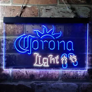 Corona Light Flip Flops Neon-Like LED Sign