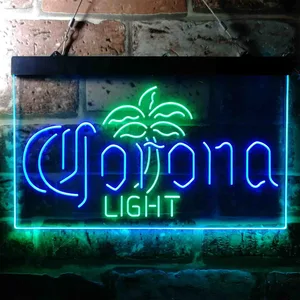 Corona Light Palm Tree Neon-Like LED Sign