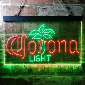 Corona Light Palm Tree Neon-Like LED Sign