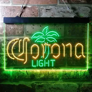 Corona Light Palm Tree Neon-Like LED Sign