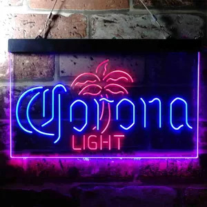 Corona Light Palm Tree Neon-Like LED Sign