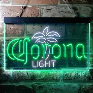 Corona Light Palm Tree Neon-Like LED Sign
