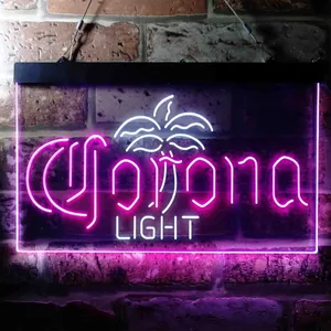 Corona Light Palm Tree Neon-Like LED Sign
