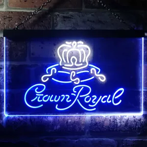 Crown Royal Logo 1 Neon-Like LED Sign