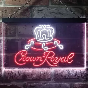 Crown Royal Logo 1 Neon-Like LED Sign