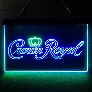 Crown Royal Logo Neon-Like LED Sign