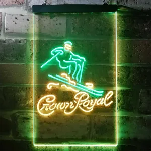 Crown Royal Ski Neon-Like LED Sign