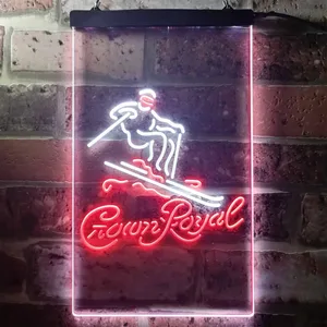 Crown Royal Ski Neon-Like LED Sign
