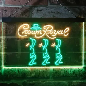 Crown Royal Troupe Neon-Like LED Sign