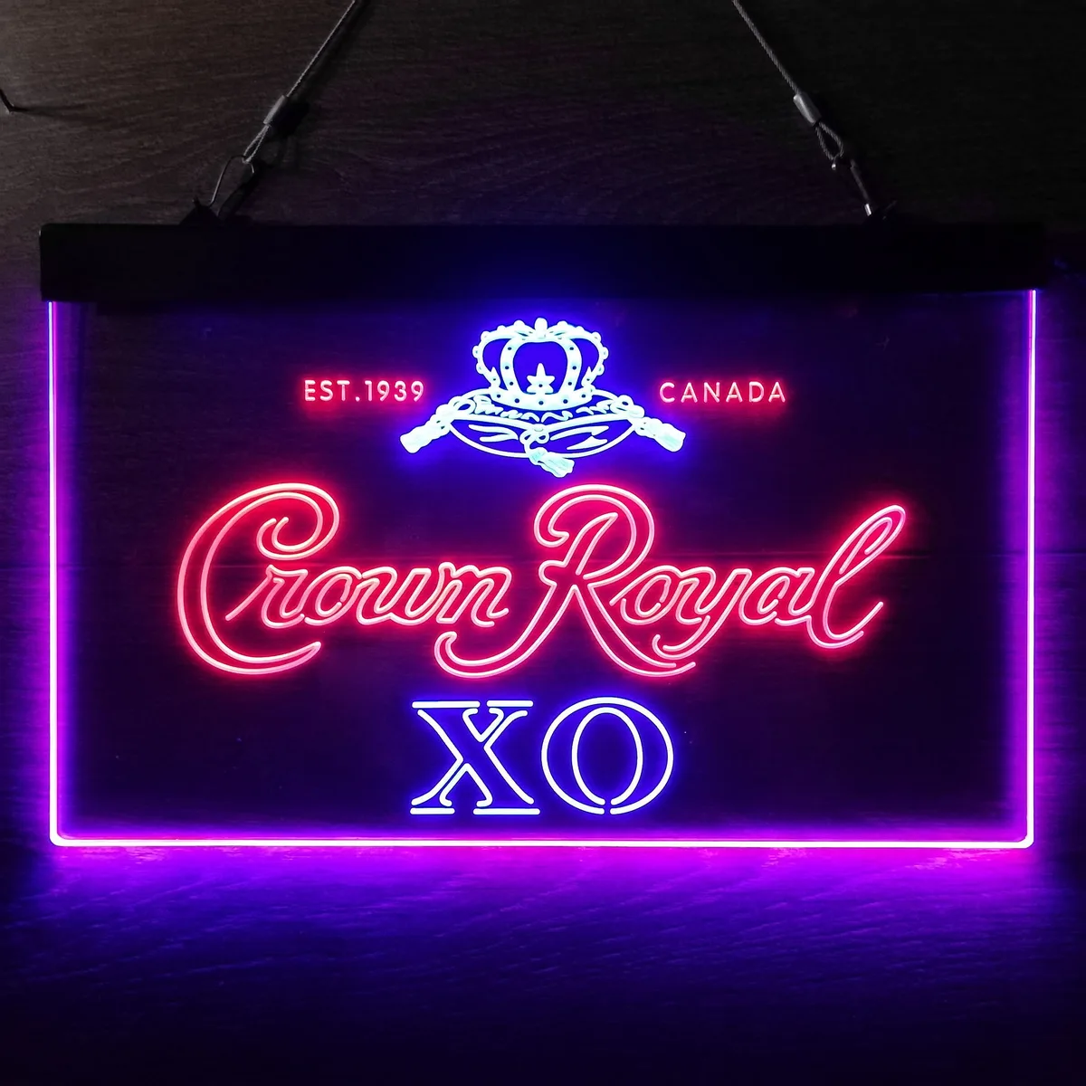 Crown Royal X O Neon-Like LED Sign