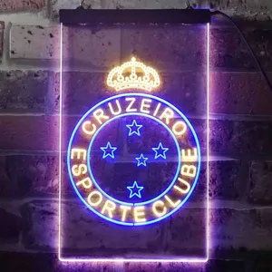 Cruzeiro Logo Neon-Like LED Sign