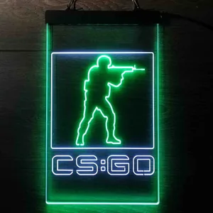 CS GO Shooter Neon-Like LED Sign