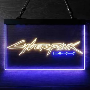 Cyberpunk 2077 Logo Neon-Like LED Sign