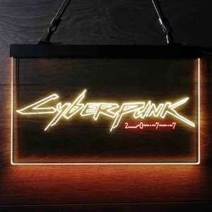 Cyberpunk 2077 Logo Neon-Like LED Sign