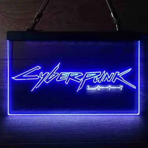 Cyberpunk 2077 Logo Neon-Like LED Sign