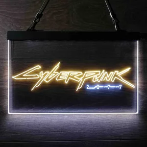 Cyberpunk 2077 Logo Neon-Like LED Sign