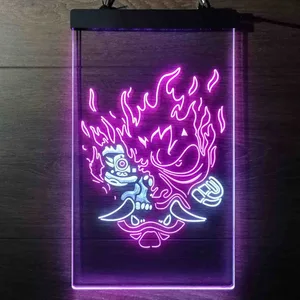 Cyberpunk 2077 Night City Samurai Neon-Like LED Sign