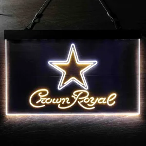 Dallas Cowboys Crown Royal Neon-Like LED Sign