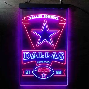 Dallas Cowboys EST 1960 Neon-Like LED Sign