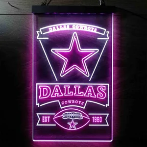 Dallas Cowboys EST 1960 Neon-Like LED Sign