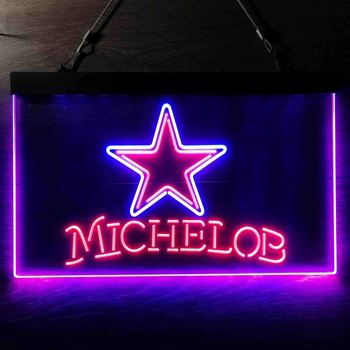 Dallas Cowboys Michelob Neon-Like LED Sign