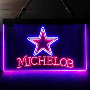 Dallas Cowboys Michelob Neon-Like LED Sign