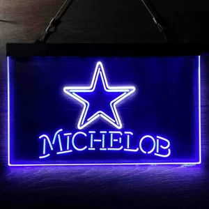 Dallas Cowboys Michelob Neon-Like LED Sign