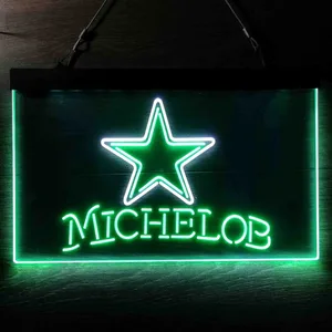 Dallas Cowboys Michelob Neon-Like LED Sign