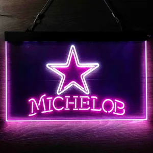 Dallas Cowboys Michelob Neon-Like LED Sign