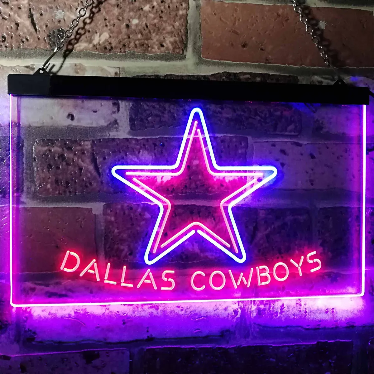 Dallas Cowboys Star Neon-Like LED Sign
