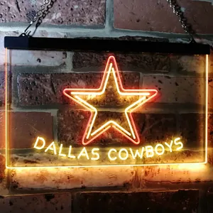 Dallas Cowboys Star Neon-Like LED Sign