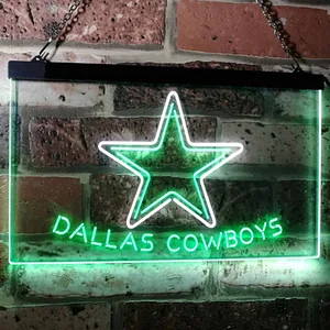 Dallas Cowboys Star Neon-Like LED Sign