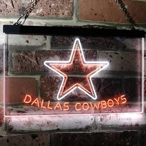 Dallas Cowboys Star Neon-Like LED Sign
