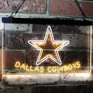 Dallas Cowboys Star Neon-Like LED Sign