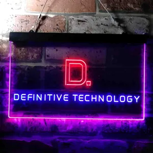 Definitive Technology Logo Neon-Like LED Sign