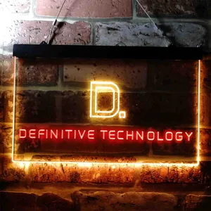 Definitive Technology Logo Neon-Like LED Sign
