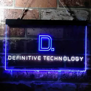 Definitive Technology Logo Neon-Like LED Sign