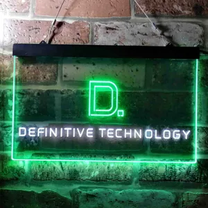 Definitive Technology Logo Neon-Like LED Sign