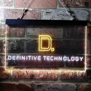 Definitive Technology Logo Neon-Like LED Sign