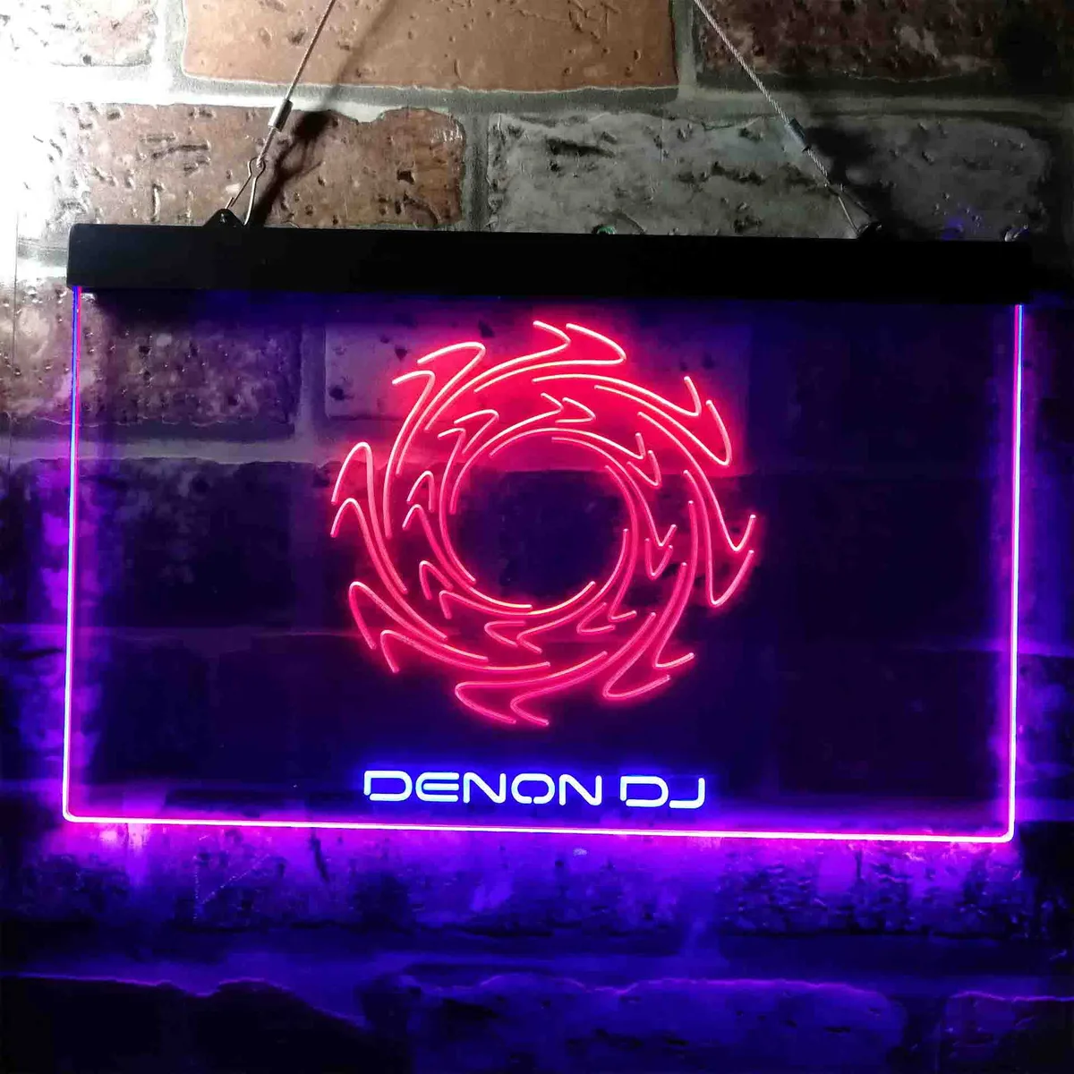 Denon DJ Logo Neon-Like LED Sign