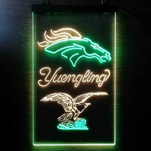 Denver Broncos Yuengling Neon-Like LED Sign