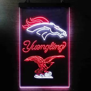 Denver Broncos Yuengling Neon-Like LED Sign
