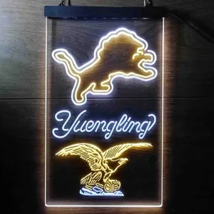 Detroit Lions Yuengling Neon-Like LED Sign