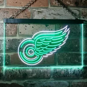 Detroit Red Wings Logo 1 Neon-Like LED Sign